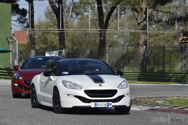 Peugeot RCZ R & RCZ Cup Test a Imola 2014