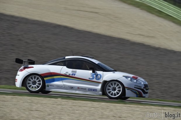 Peugeot RCZ R & RCZ Cup Test a Imola 2014