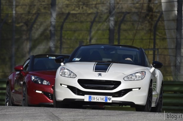 Peugeot RCZ R & RCZ Cup Test a Imola 2014