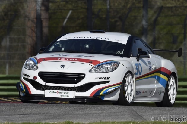 Peugeot RCZ R & RCZ Cup Test a Imola 2014