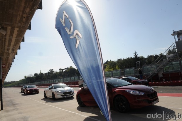 Peugeot RCZ R & RCZ Cup Test a Imola 2014