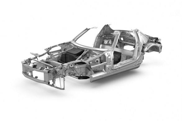 piattaforma elettrica Mercedes SLS AMG E-CELL