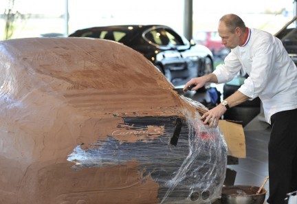 Porsche 911 di cioccolato