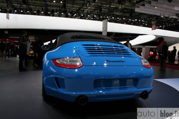 Porsche 911 Speedster Salone di Parigi 2010