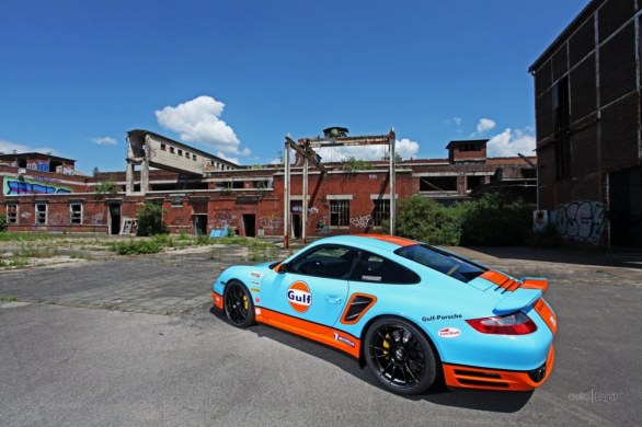 Porsche 911 Turbo: Cam Shaft la trasforma in Gulf