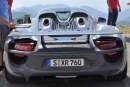 Porsche 918 Spyder foto spia