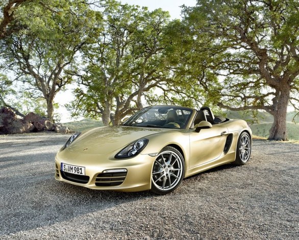 Porsche Boxster 981: Nuove foto ufficiali