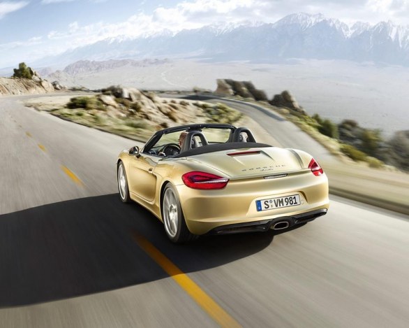 Porsche Boxster 981: Nuove foto ufficiali