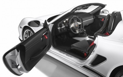 Porsche Boxster Spyder - nuove immagini ufficiali