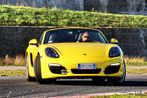 video test Porsche Boxter S PDK  2013 in pista