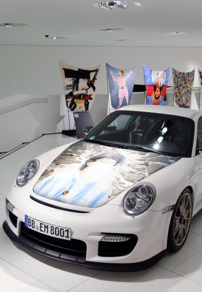 Porsche Colección Goméz: i cofani artistici della 911 GT2