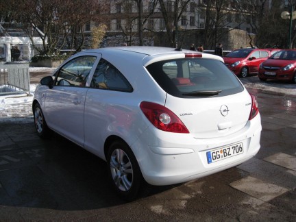 Prova su Strada Opel Corsa Model Year 2010