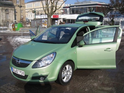 Prova su Strada Opel Corsa Model Year 2010