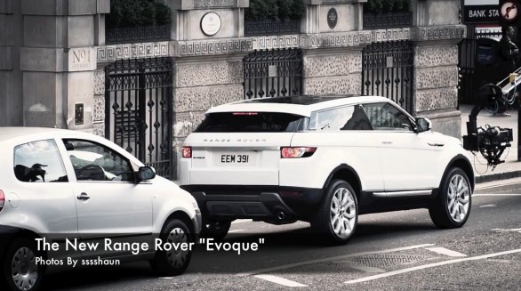 Range Rover Evoque foto spia