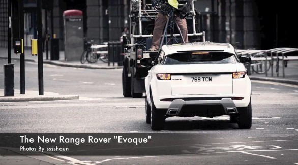 Range Rover Evoque foto spia