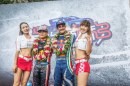 Red Bull Drift Show in Tianmenshan Mountain