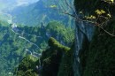 Red Bull Drift Show in Tianmenshan Mountain