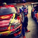 Red Bull Drift Show in Tianmenshan Mountain