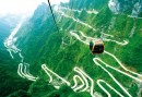 Red Bull Drift Show in Tianmenshan Mountain