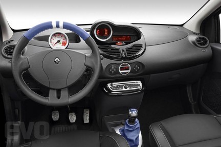 Renault Twingo RS Gordini: le foto degli interni