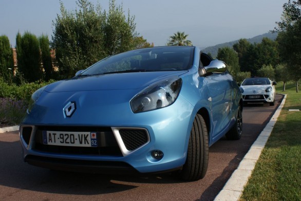 Renault Wind: foto dalla prova su strada