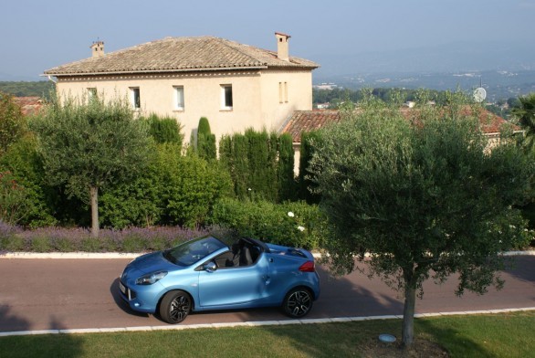 Renault Wind: foto dalla prova su strada