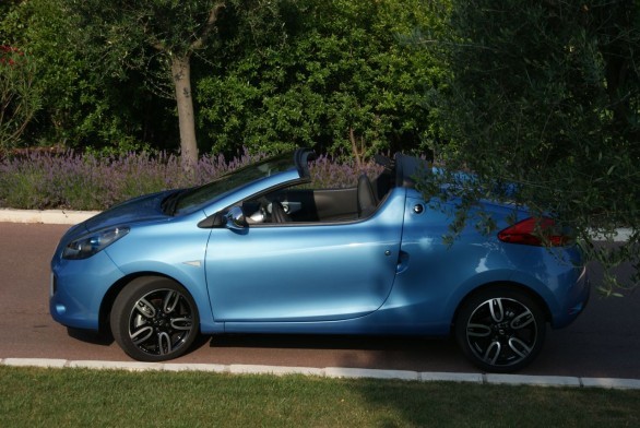 Renault Wind: foto dalla prova su strada