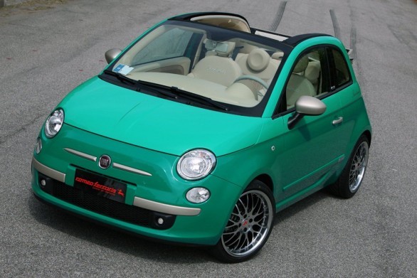 Romeo Ferraris Fiat 500C Sardinia