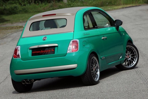 Romeo Ferraris Fiat 500C Sardinia