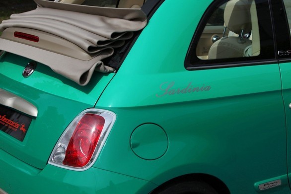 Romeo Ferraris Fiat 500C Sardinia