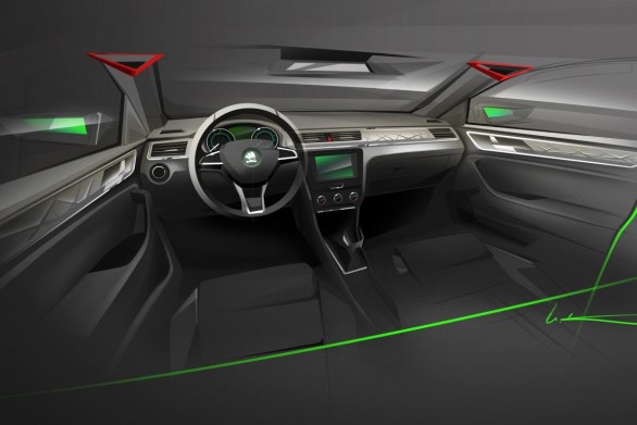 Skoda rilascia nuovi teaser e bozzetti ufficiali della Rapid