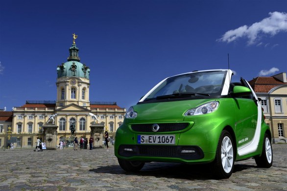 Smart fortwo electric drive Berlino official