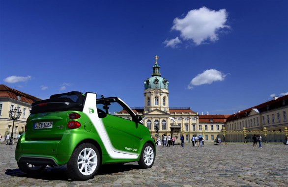 Smart fortwo electric drive Berlino official