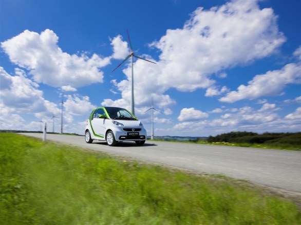 Smart fortwo electric drive Berlino official