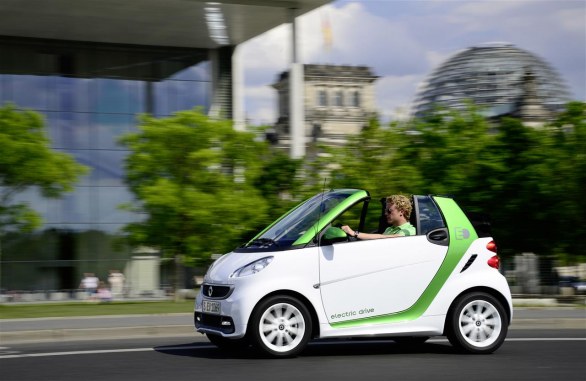 Smart fortwo electric drive Berlino official