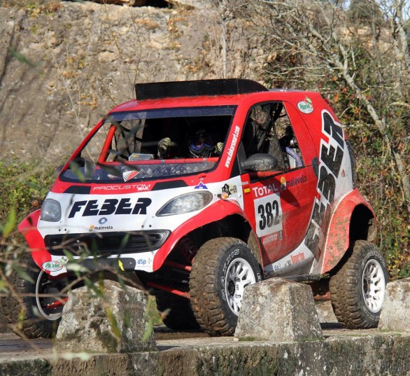 Smart fortwo rally dakar