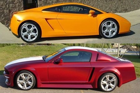 Ford mustang gtlamborghini gallardo #6