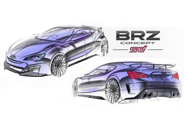 Subaru BRZ Concept STI