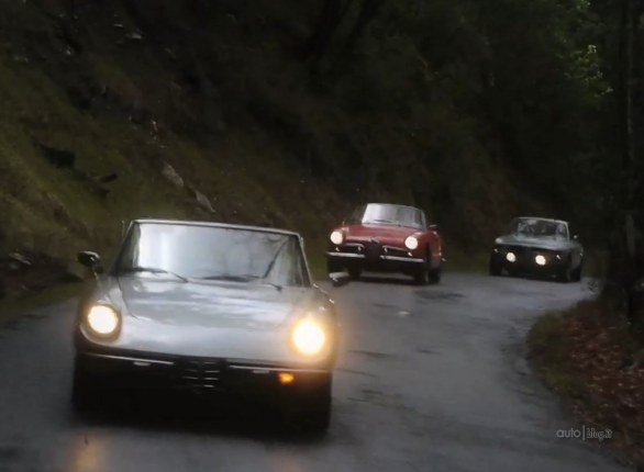 Targa California: decine di auto storiche in video tra cui Alfa Romeo, Porsche 356, Ford Mustang e BMW 2002