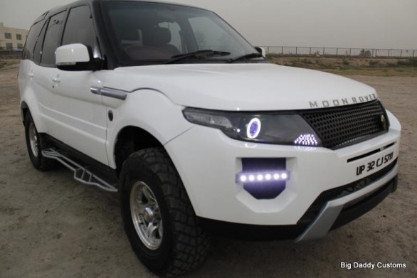 Una replica indiana della Range Rover Evoque basata sulla Tata Safari