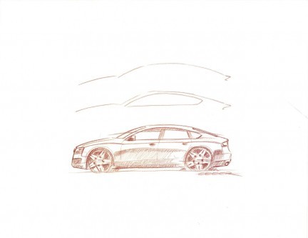 Teaser Audi A5 Sportback