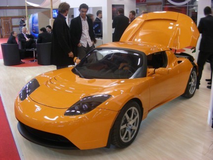 Tesla Roadster - Parigi 2008