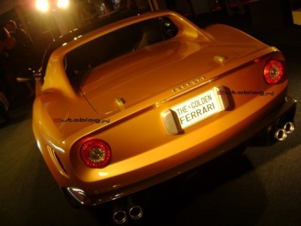 The Golden Ferrari Pininfarina
