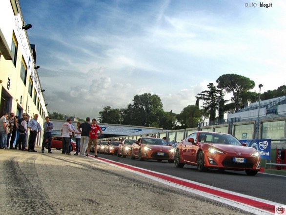 Toyota GT86 Academy: primo appuntamento a Vallelunga