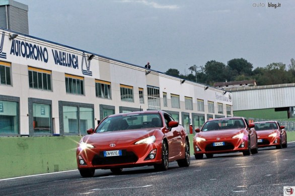 Toyota GT86 Academy: primo appuntamento a Vallelunga