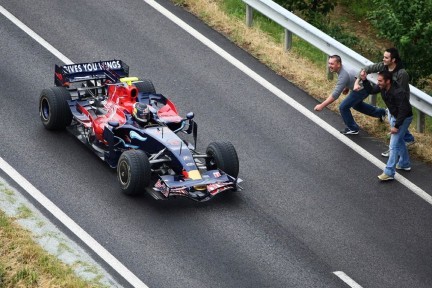 Trofeo Lorenzo Bandini: Vettel e la Toro Rosso a spasso per la Romagna