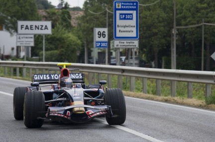 Trofeo Lorenzo Bandini: Vettel e la Toro Rosso a spasso per la Romagna