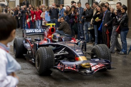 Trofeo Lorenzo Bandini: Vettel e la Toro Rosso a spasso per la Romagna