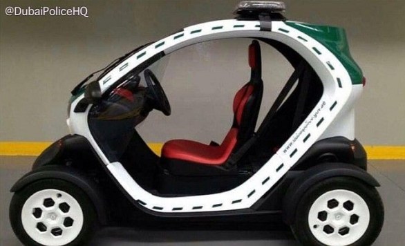 Una Renault Twizy per la Polizia di Dubai