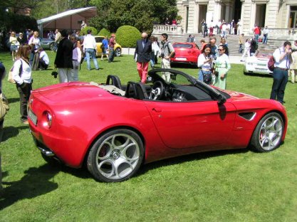 Villa d\'Este - Alfa 8C Spider